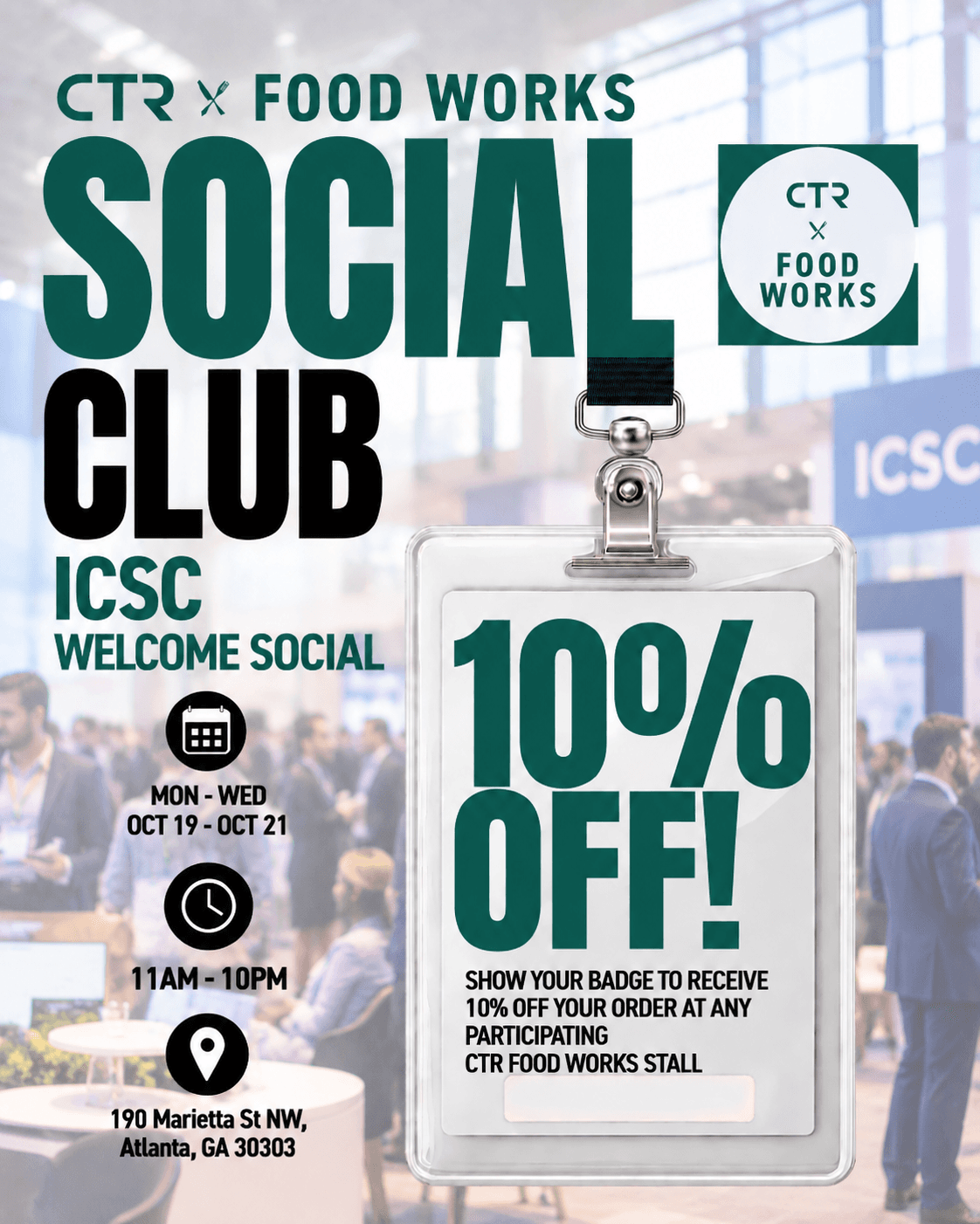Social Club : ICSC event image
